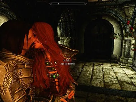 Can you kiss in skyrim?