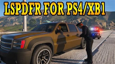 Can you play lspdfr on ps4?