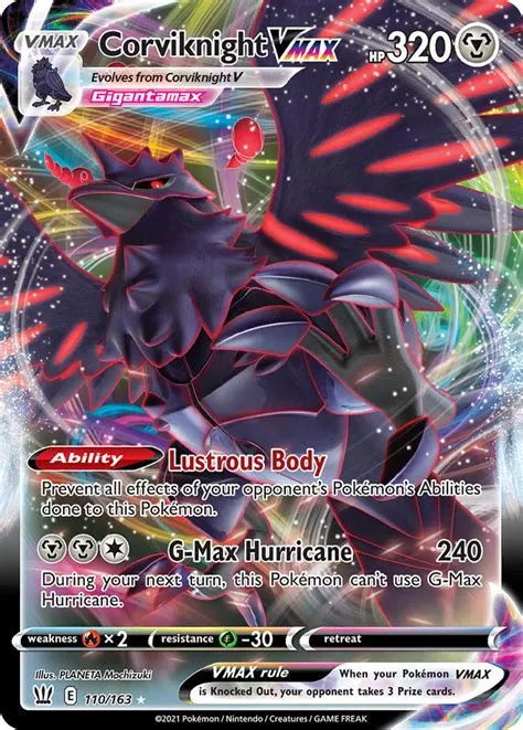 Is a corviknight vmax rare?