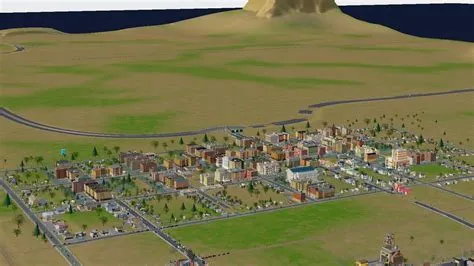 What is the land density in simcity?