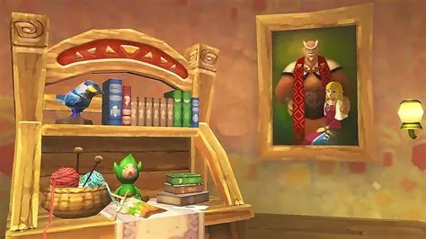 Can you get into zeldas room skyward sword?