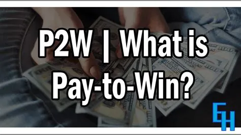 What is pay 2 win?