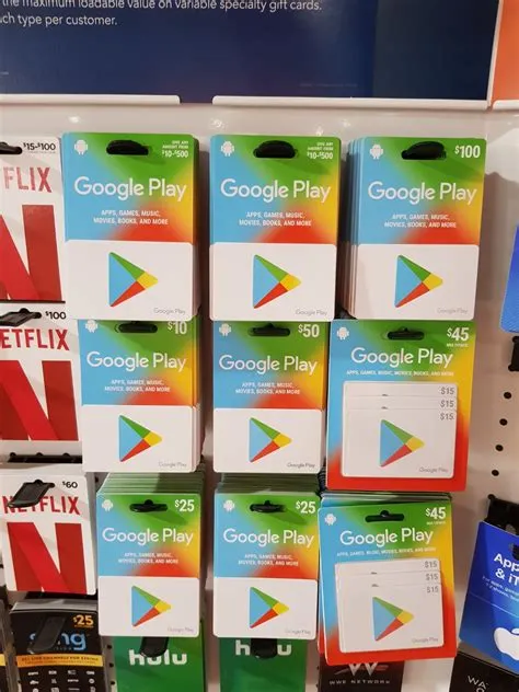 Can you sell a google card?