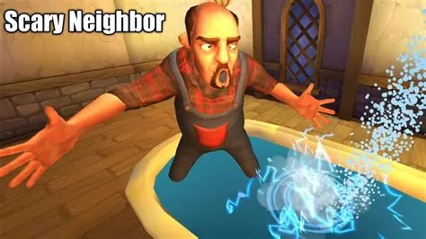 How scary is hello neighbor?