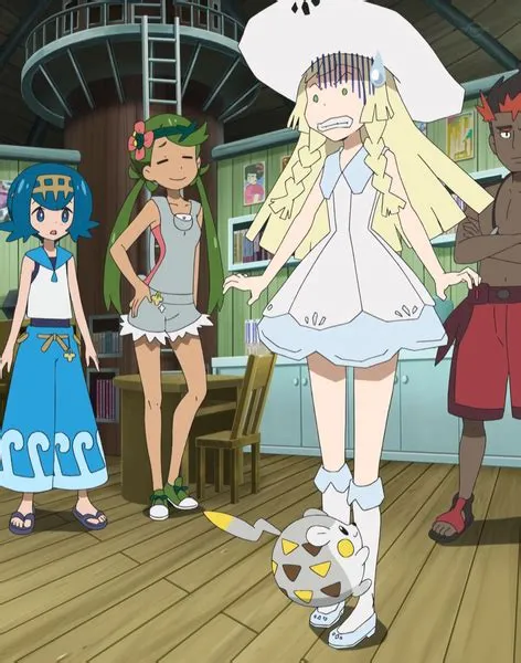 Why is lillie afraid of pokémon?