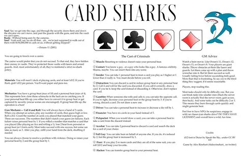 What is a card shark slang?