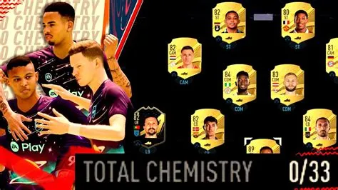 Does chem matter on fifa?