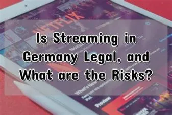 Is netflix illegal in germany?