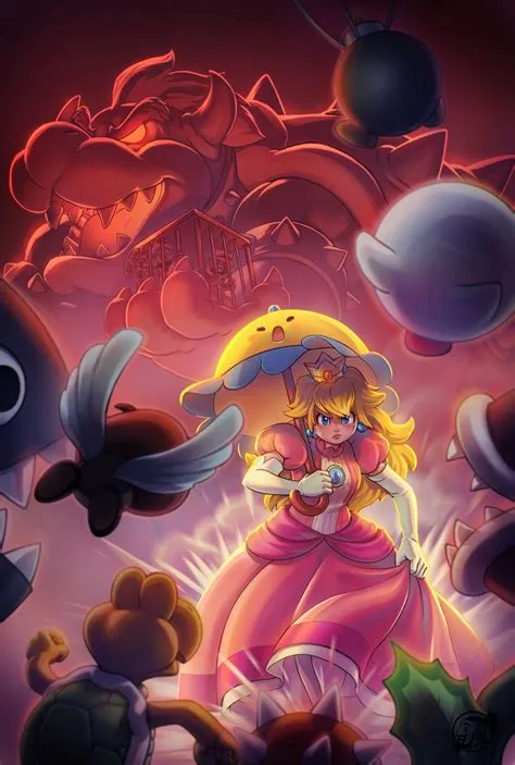 Is there a bad princess peach?