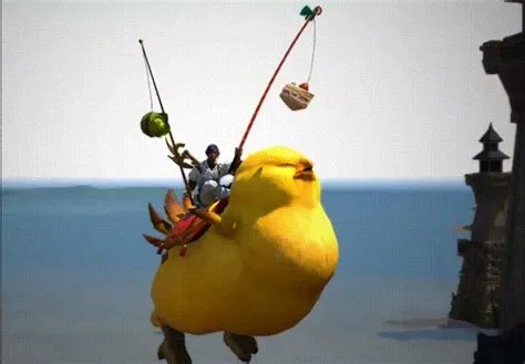 Can fat chocobos fly?