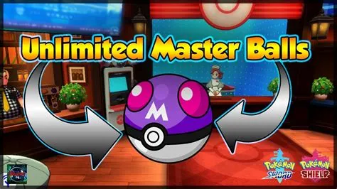 How do you get infinite master balls?