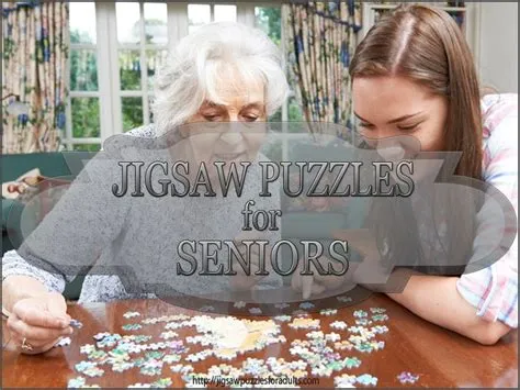 Are puzzles good for seniors?