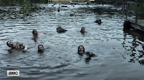 Can zombies go in water?