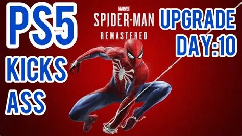 Is it worth upgrading spiderman remastered?