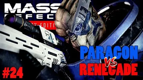 Should garrus be paragon or renegade?