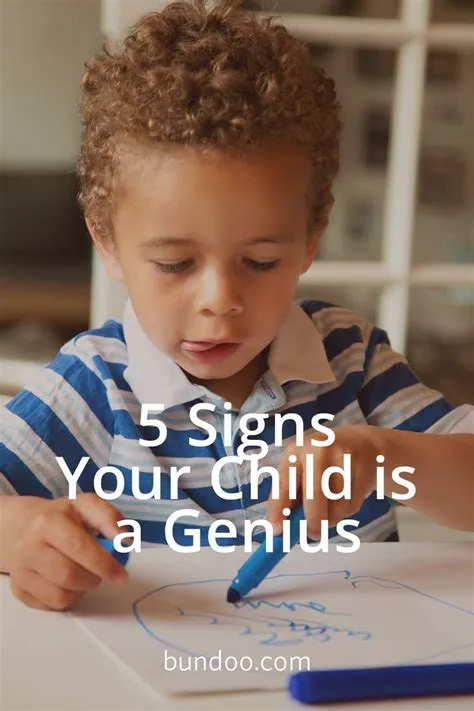 What iq is considered a child genius?