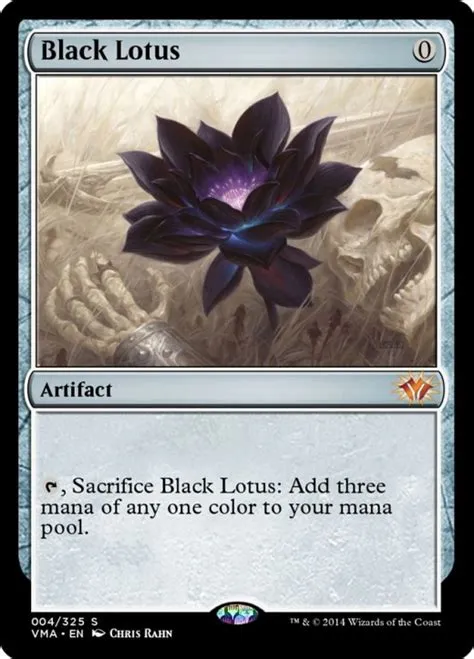 Why is black lotus illegal?