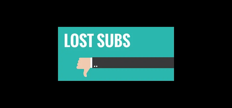 Why did i lose 3 subscribers?