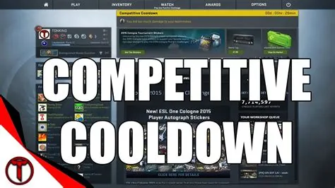 Why does csgo have 20 hour cooldown?