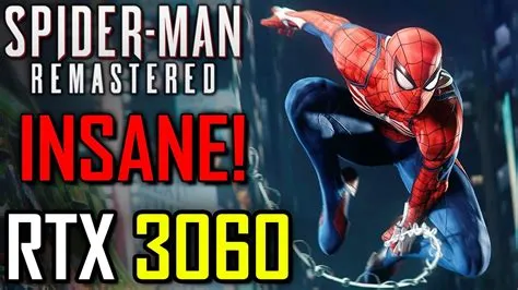 Can a 3060 run spiderman remastered?