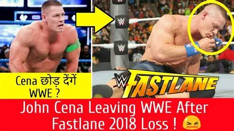 Has john cena ever lost an i quit match?