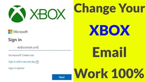 How do i transfer my email from one xbox account to another?