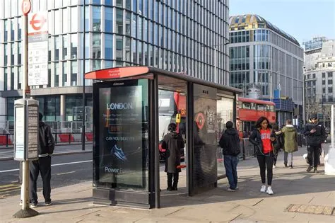 Is it illegal to wait in a bus stop uk?