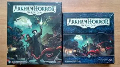 What is the difference between arkham horror and the card game?