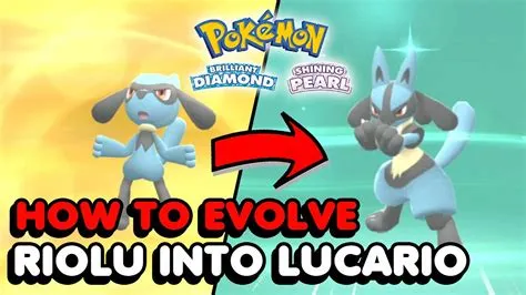 Can you evolve riolu at level 100?