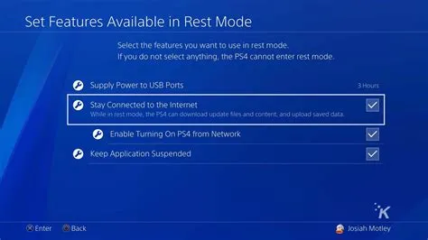 Will games still download on ps4 in rest mode?