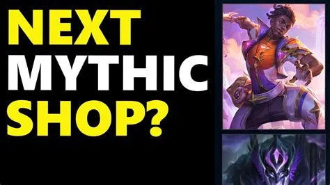 How often do mythic shops reset lol?