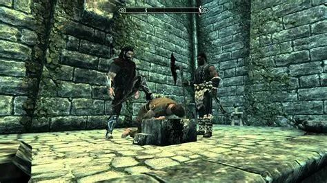 What happens if you stop execution in solitude skyrim?
