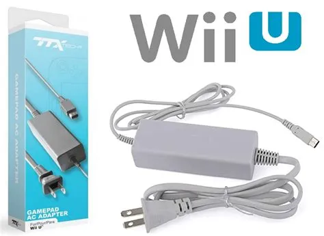 What voltage is the wii u adapter?