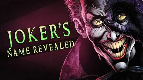 What was jokers first name?