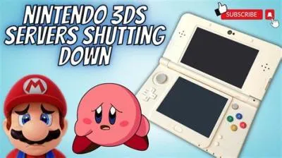 When did 3ds servers shut down?