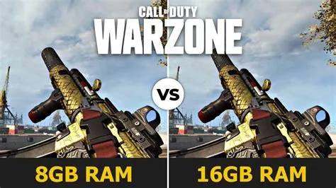 Can warzone run on 8gb ram?