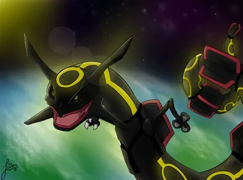 Is rayquaza shiny in the anime?