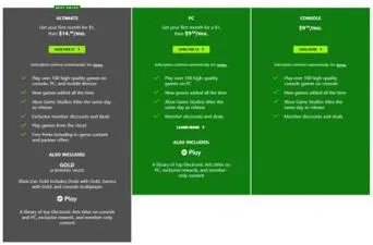 What is the difference between xbox and pc game pass?