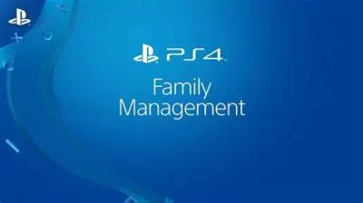 How does playstation family management work?