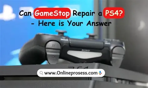 Does gamestop still repair ps4?