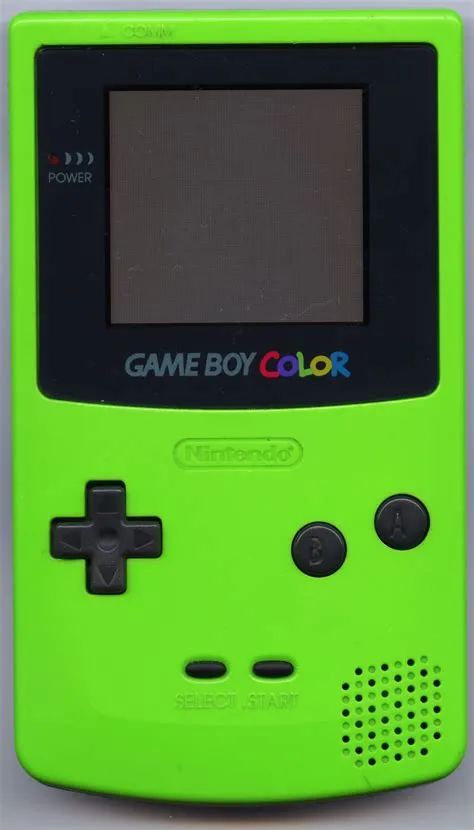 Why is game boy green?