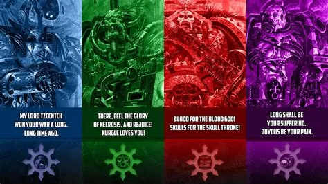 What is the main faction in warhammer?