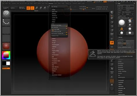 What is the maximum polygon count in zbrush?