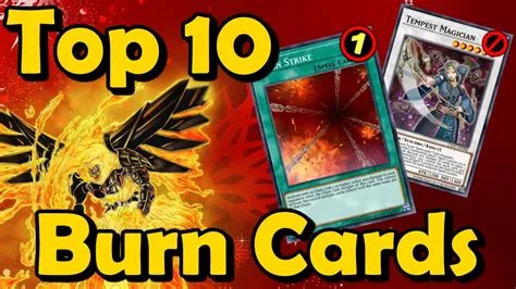 Do you burn a card if you run it twice?