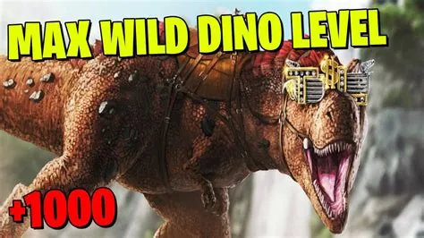 Do wild dinos level up ark?