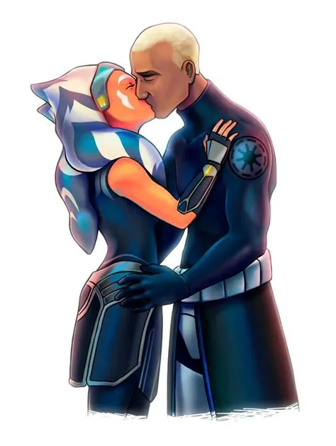 Who did ahsoka kiss?