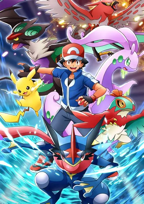 What were ashs first 5 pokémon?