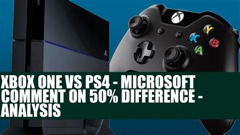 Is xbox one slower than ps4?