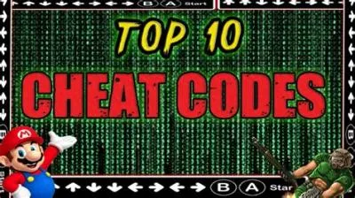 What is the famous code in video games?