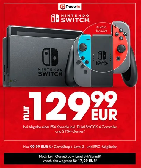 How much is nintendo switch in euros?